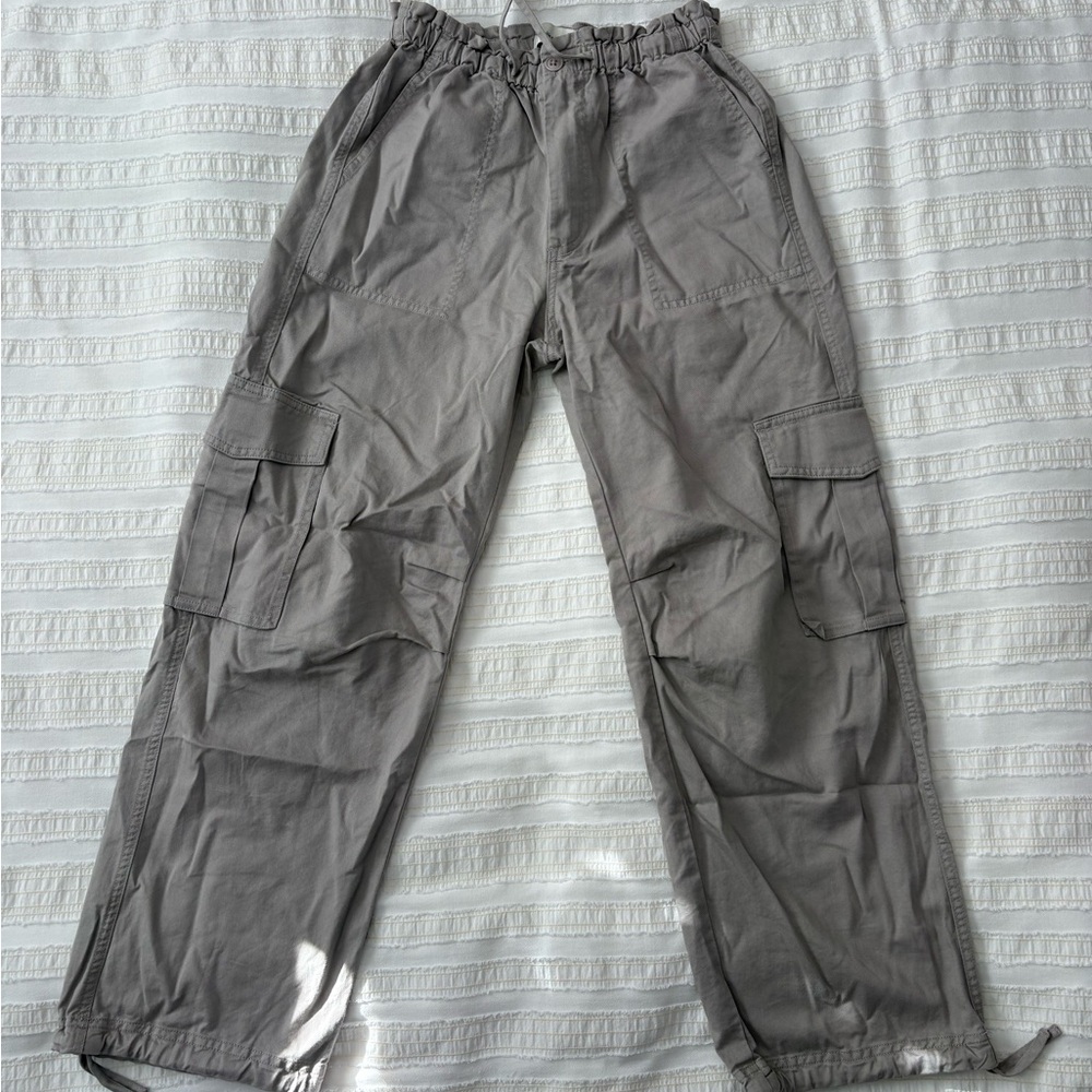 Abercrombie Gray Cargo Pants